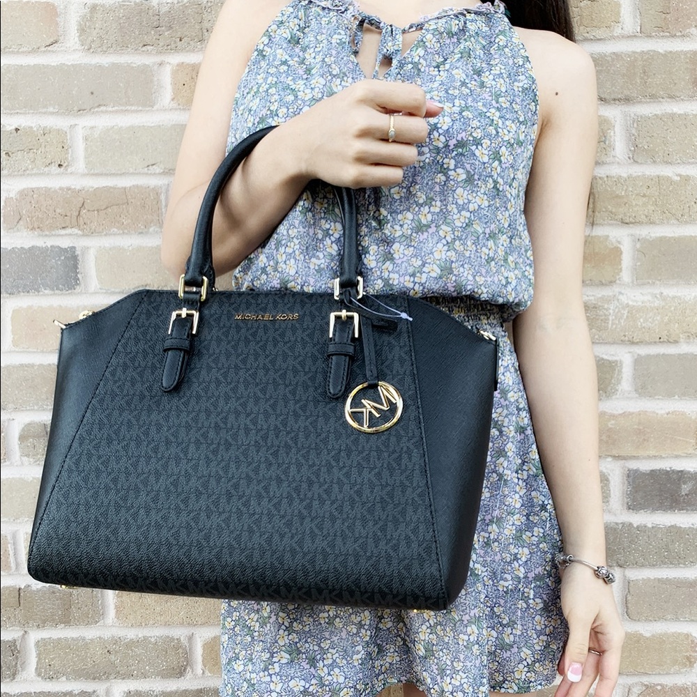 Gaby’sBags 👜💕- NWT Michael Kors Large Satchel - Picture 6 of 6